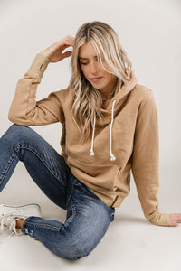 Ampersand Staple Hoodie- Oat