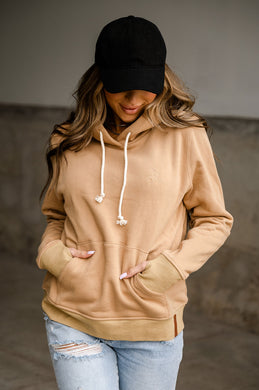 Ampersand Staple Hoodie- Oat