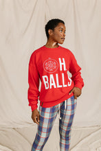 Load image into Gallery viewer, Ampersand Oh Balls, University Pullover- Holiday