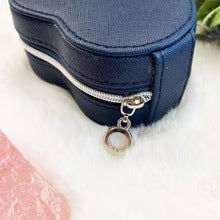 Load image into Gallery viewer, Miranda Heart Jewelry Box- Navy or Pink