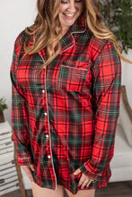 Pajama Dress - Holiday Plaid