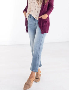 G & L Mel's Fave Straight Leg Cropped Denim