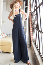 Load image into Gallery viewer, Drawstring Tie Jumpsuit With Pockets