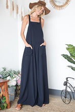 Load image into Gallery viewer, Drawstring Tie Jumpsuit With Pockets